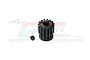 GPM 40Cr Steel 15T 32dp/0.8Mod Pinion Gear MG515T/0.8M-BK