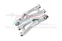 GPM Aluminium Rear Upper Suspension Arms 2Pcs - Silver MGM057-S
