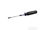 MIP 2.5mm hex driver with a black handle and a blue shaft collar, isolated on a white background.