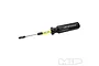 MIP 0.9mm hex driver with a black handle and yellow shaft, featuring a protective cap on the tip.