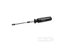 MIP 3.0mm ball end hex driver with a black handle and silver shaft against a white background.