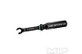 MIP 5.50mm G2 turnbuckle wrench with a black handle and green accent ring, isolated on a white background.