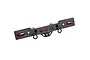 Traxxas Rear Bumper with Lenses - Black Chrome 8838X