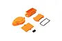Axial Radio Box and Spur Gear Cover Set - Orange AXI231031