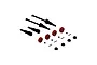 ARRMA Metal Axle & Wheel Hex Set B 4Pcs ARA311231