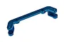 Factory Team Aluminium Steering Rack - Blue 25948