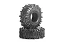 Boom Racing 1.9" Aggressor Gekko Red Crawling Tyres with 2 Stage Soft/Open Foam Inserts 2Pcs BRTR19009RD