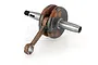 A Rovan +2mm crankshaft for 27.5cc and 30.5cc RC engines, featuring a steel crankshaft assembly with a bronze-colored connecting rod.