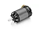 Hobbywing XeRun G3 sensored brushless motor with a black and silver finned aluminum casing and a metal output shaft.