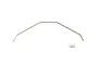 A silver metal Kyosho 2.7mm front sway bar for RC cars, shown against a plain white background with a small label marked 2.7.
