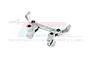 GPM Aluminium Front Steering Assembly - Silver TFM048-S