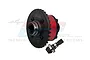 GPM Carbon Steel Front Complete Differential with Input Gear 2Pcs - Red TXM1211F-R