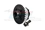 GPM Carbon Steel Rear Complete Differential with Input Gear 2Pcs - Silver TXM1211R-S