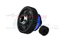 GPM Carbon Steel Complete 51T Centre Differential and 20T Pinion Gear Set - Blue TXM5111-B