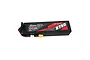 Gens Ace G-Tech 14.8V 6750mAh 60C soft case LiPo battery with XT60 connector and balance lead against a white background.