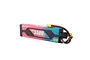 Gens Ace G-Tech 5500mAh 7.6V HV LiPo hard case battery with XT60 connector and balance lead against a white background.