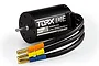 Kyosho Speed House TORX 10E 3652 4000kV brushless motor with black casing and three color-coded bullet connectors.