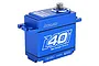 Power HD Blue Aluminium Standard Coreless 40kg 8.4v Steel Geared Waterproof Servo WH-40KG