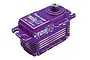 A purple Power HD TDS-2 low profile coreless metal geared servo for RC drift cars, shown from a high-angle studio view.