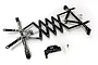 Raceform 1/10 On Road Front and Rear Vertical Body Mount Post Tracer RF20230626PBPLT10SCVP