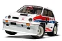 Tamiya WR-02C Honda City Turbo RC car kit, a 1/10 scale 2WD electric model with a white, red, and blue racing livery.