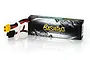 Gens Ace G-Tech Bashing 7.4V 5200mAh 35C hard case LiPo battery with XT60 connector and balance plug on a white background.