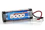 LRP Hyper Pack 7.2V 5000mAh NiMH battery pack with Tamiya-style connector on a white background.