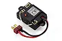 Maverick MSRS-200 2-in-1 ESC and receiver combo unit with a T-style battery connector and antenna wire.