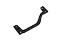 A black Rovan aluminium centre chassis brace for RC vehicles, shown against a plain white background.