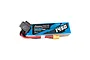 Gens Ace G-Tech 22.2V 1450mAh 6S LiPo battery with a soft case, featuring a yellow XT60 connector and a G-Tech balance plug.