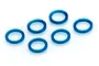 GPM 6x10x0.5mm Washers 6pcs - Blue TXM011/OR-B