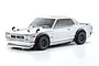 Kyosho Fazer Mk2 Nissan Skyline 2000 GT-R RC Car Electric 4WD 1/10 Scale RTR - Silver 34425T1C