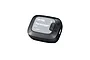 SkyRC Thermologger Duo device, a compact black temperature logging tool with a grey display area, power button, and Bluetooth indicator.