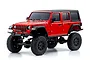 Kyosho Mini-Z Jeep Wrangler Unlimited Rubicon RC Rock Crawler Electric 4WD RTR - Firecracker Red 32521R