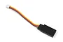 HPI Racing servo adapter cable with a white PicoBlade connector on one end and a black female JR connector on the other.