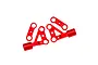 Traxxas Aluminium Front Upper Suspension Arms 2Pcs - Red 10533-RED