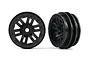 Traxxas 1.0" Split Spoke Rims 2Pcs - Black 9768