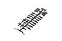 Axial M4 Ball End Set AX31186
