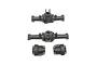 Hobby Plus Front and Rear Axle Housings 2Pcs 240231