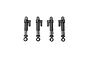 Hobby Plus Complete Piggy Back Shock Absorber Set 4Pcs 240235