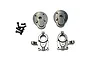 Hobby Plus Aluminium V2 Front Portal Hub Set HBP240391