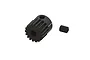 ARRMA 17T pinion gear with a small grub screw, shown against a plain white background.