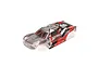 ARRMA 1/10 Vorteks Painted Clipless Body Shell - Red ARA-2143