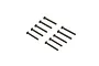 ARRMA 4x37mm Fine Thread Button Head Screws 10Pcs ARA721437