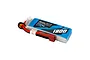 Gens Ace 7.4V 1800mAh 45C soft case LiPo battery with Deans connector on a white background.