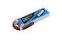 Gens Ace 11.1V 5000mAh 45C 3S LiPo battery in a blue soft case with Deans connector and balance plug.