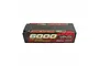 Gens Ace Redline 6000mAh 15.2V 130C HV LiPo battery in a black hard case with red and yellow branding.