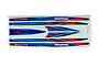 Traxxas Disruptor Hull Decal Set - Blue 10698-BLUE