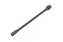 A black Traxxas centre driveshaft spare part shown against a plain white background.
