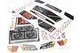 Traxxas Slash Decal Sheet 5813